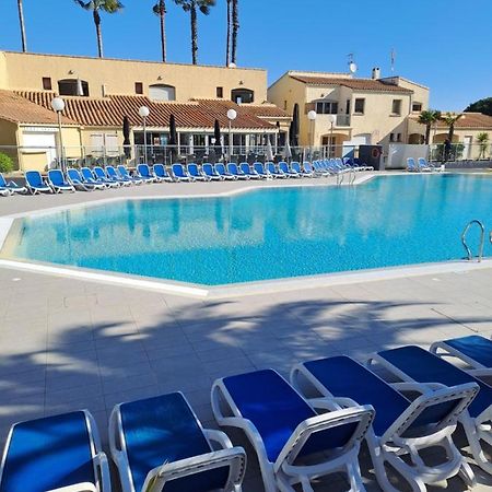 Studio Climatise Box 5 G Residence Odalys Saint Loup, Piscine ,Parking Prive Et Superette 25 アグド エクステリア 写真