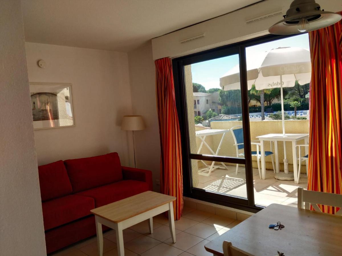 Studio Climatise Box 5 G Residence Odalys Saint Loup, Piscine ,Parking Prive Et Superette 25 アグド エクステリア 写真