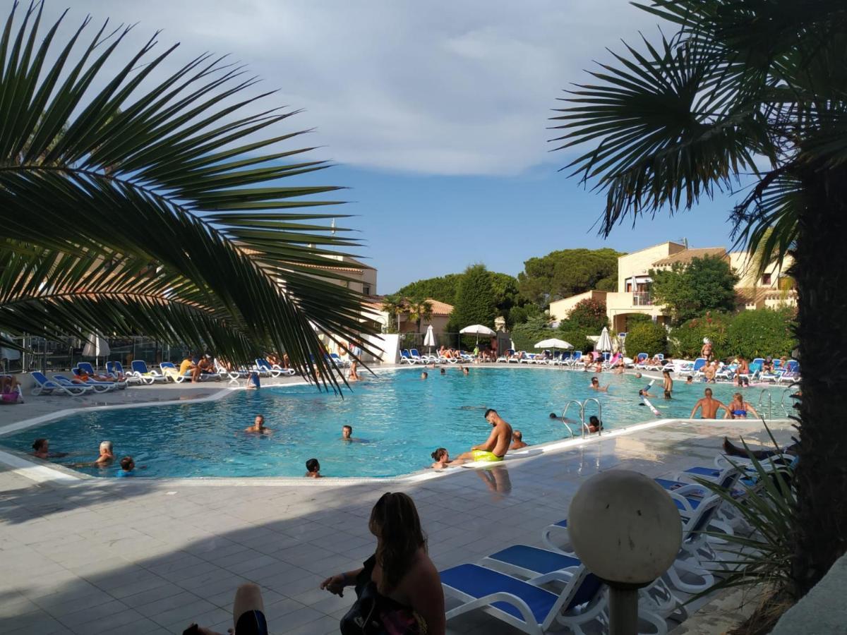 Studio Climatise Box 5 G Residence Odalys Saint Loup, Piscine ,Parking Prive Et Superette 25 アグド エクステリア 写真